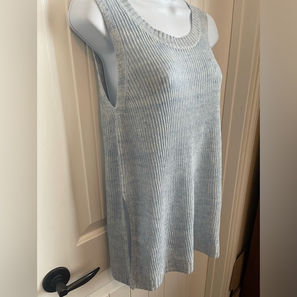 Eileen Fischer 100% Linen Sweater Tank - Picture 2 of 8